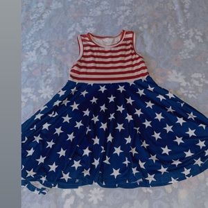 Fourth of July dress size 6 girl